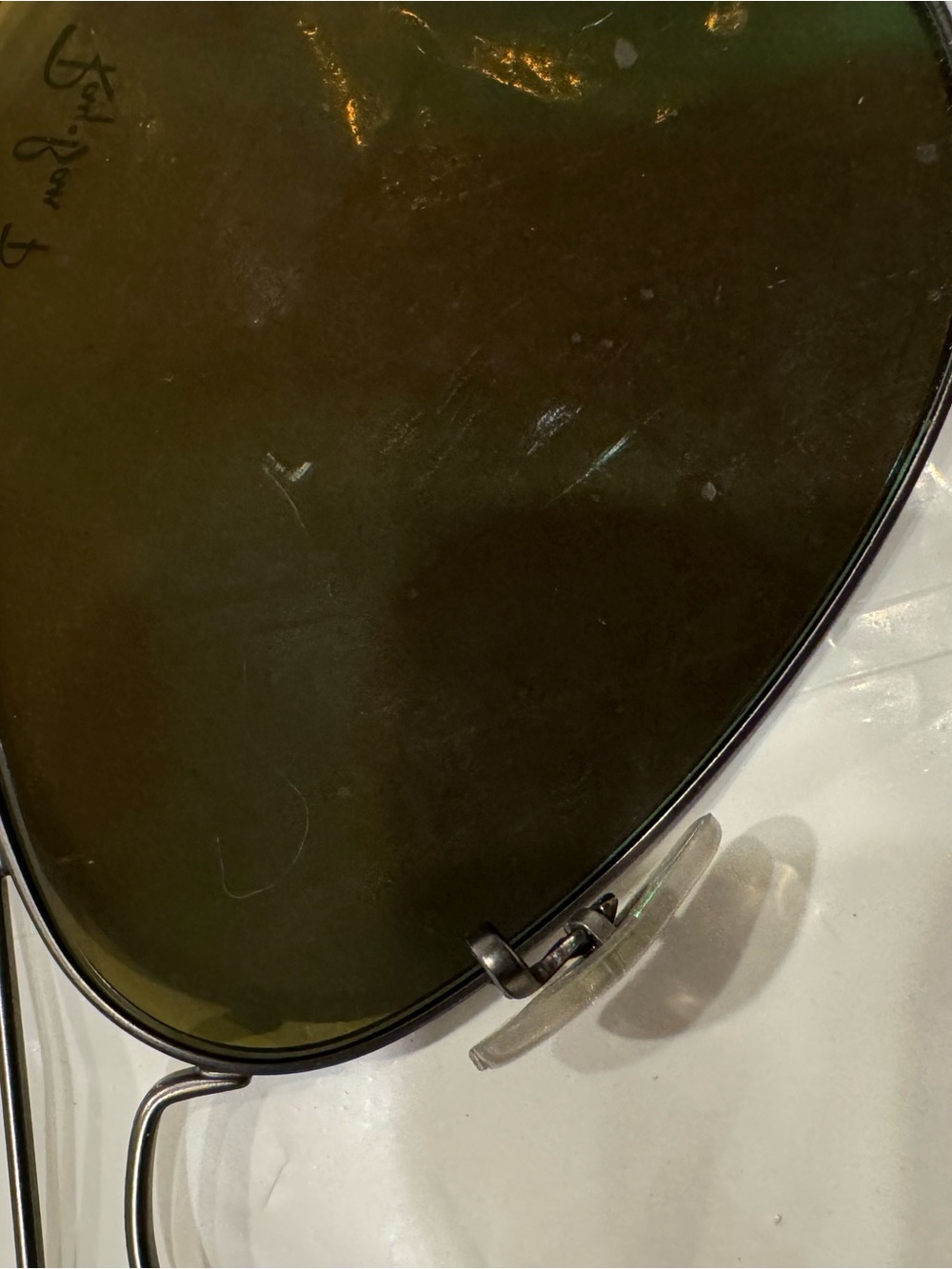 Ray-Ban polarized aviator sunglasses - Picture 5 of 8